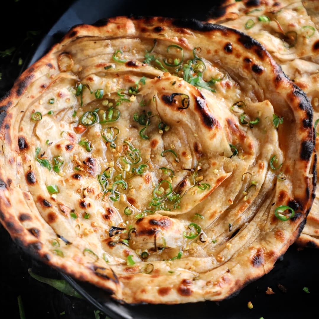 Multi-layered wheat bread cooked in butter (Plain)